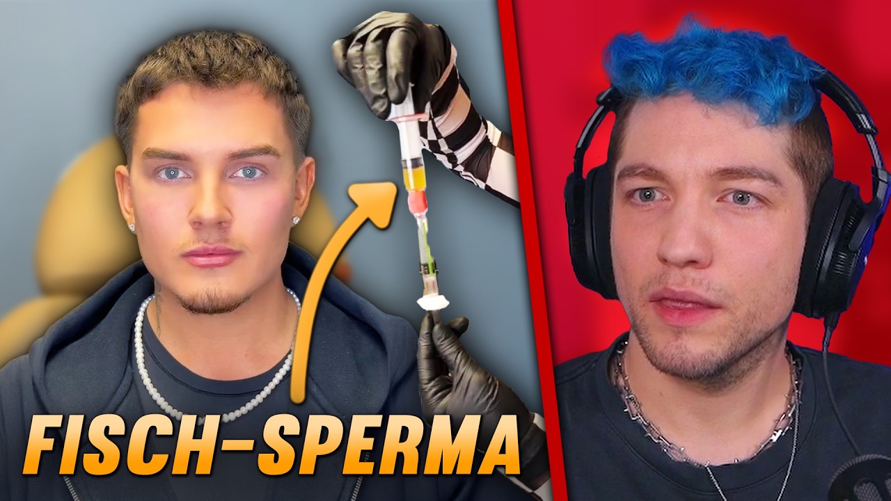 Twenty4Tim spritzt sich Fisch-Cum in sein Gesicht gegen Falten. Ja Moin. | Rezo reagiert