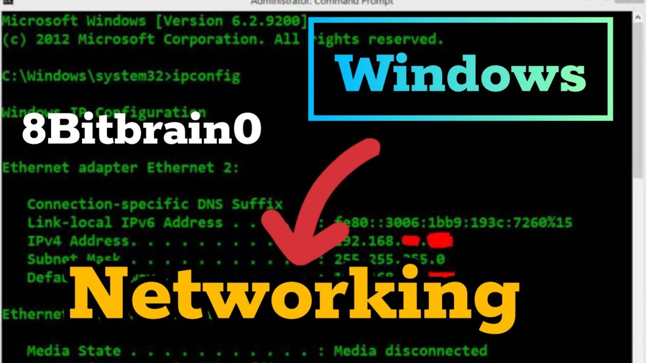 Network Troubleshooting using IPCONFIG COMMANDS#hack #windows # ...
