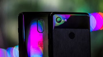 OnePlus 6T vs Pixel 3 XL Night Mode Comparison - Nightscape vs Night Sight