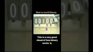 How binary count works?