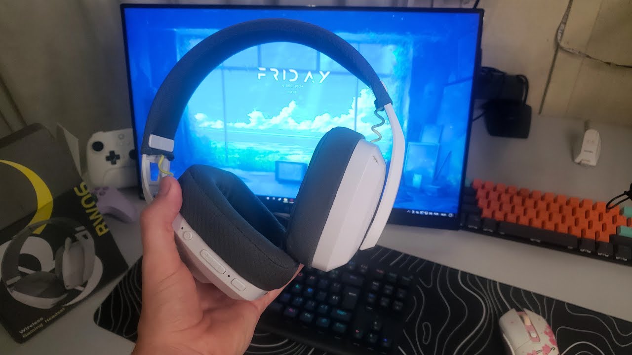 Melhor headset custo beneficio do aliexpress! 2024 BOM e BARATO (Áudio e Microfone INCRIVEL)