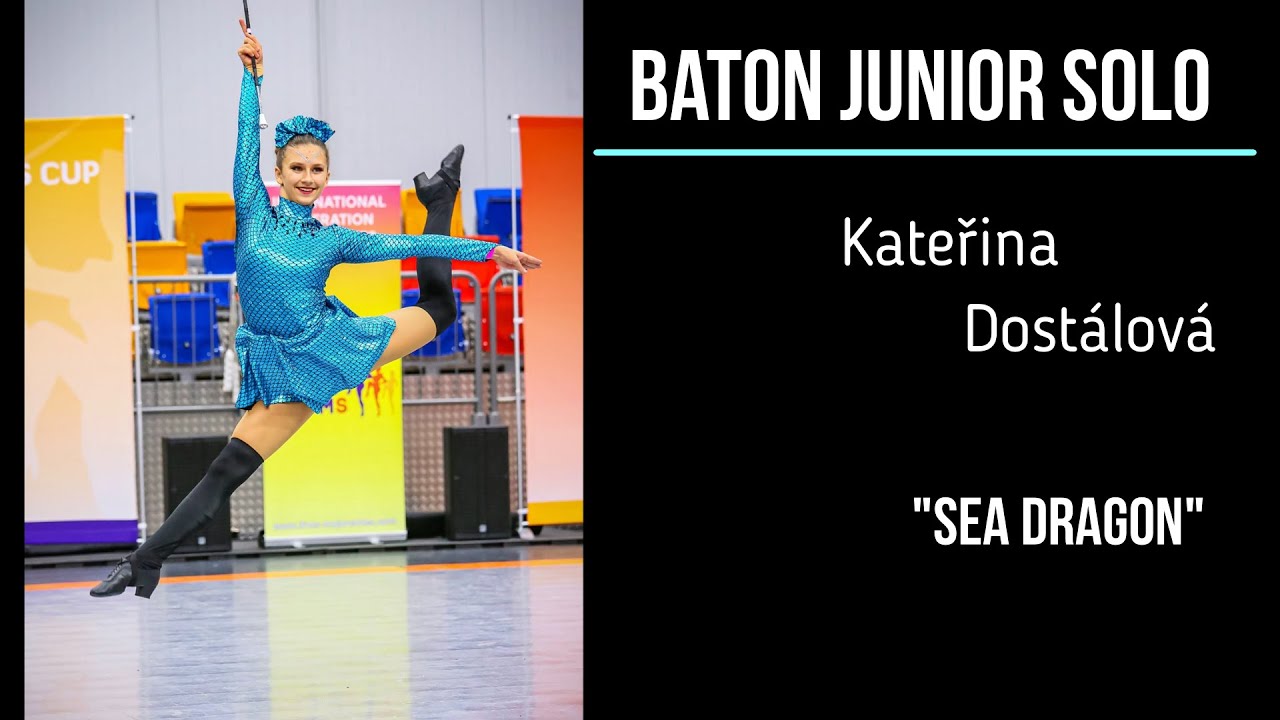 Mona Náchod 2021 - Kateřina Dostálová - Baton Junior Solo "Sea Dragon"