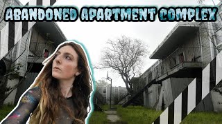 I Explored A Spooky Abandoned Apartment Complex Alone | Solo Female Urbex