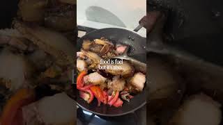Food taking up different spaces of our life. #smokedpork #traditionalfood #ricebeer #indigenousfood