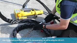 Atlas Copco LDP-LD-T set up