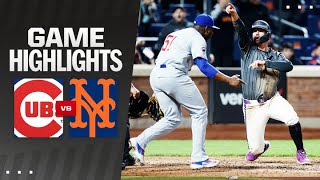 Cubs vs. Mets Game Highlights (5\/1\/24) | MLB Highlights
