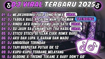 DJ TIKTOK TERBARU 2025-🎵DJ MEJIKUHIBINIU FULL SONG REMIX 🎵DJ TABOLA BALE X CALON MANTU IDAMAN