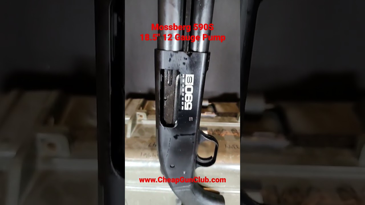 Mossberg 590S Optic-Ready 12 Gauge 18.5-inch - Alexander's
