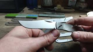 how I make pocket knives part 5... mistakes made
