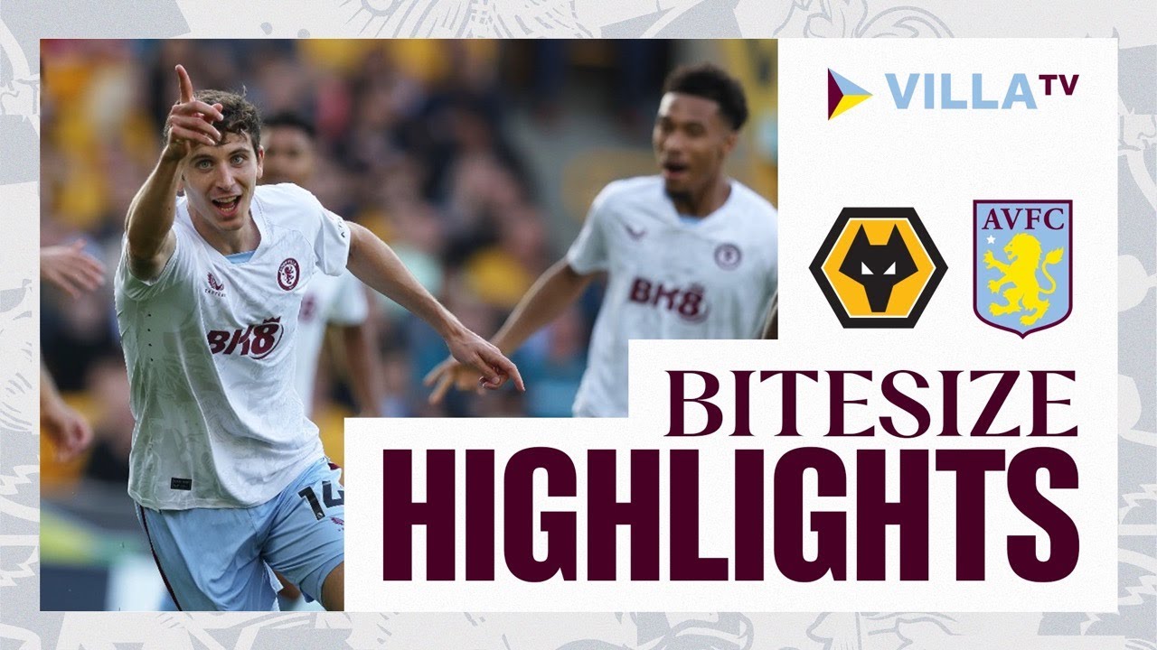 MATCH HIGHLIGHTS | Wolverhampton Wanderers 1-1 Aston Villa