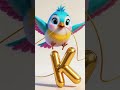 ABC Alphabet Learning Song For Children | Playful Animated Song for Kids. Part 3 #shorts #abcdsong