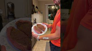 Tasty Grass Fed Beef Strip Steak❤️‍🔥🔋🥩🔥🇺🇸 #steak #stripsteak #asmr #shorts