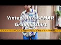 【IKE BEHAR】あのラルフローレンのOEMを手がけたブランドの抜群に綺麗なグラフィックのヴィンテージ総柄シャツ 【古着】【30代メンズファッション】【オススメのシャツ】