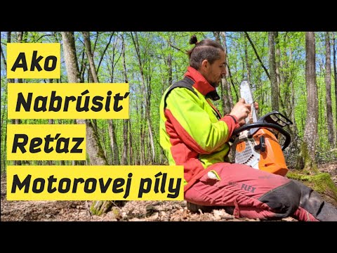 Video: Ako sa brúsi kotúčová píla?