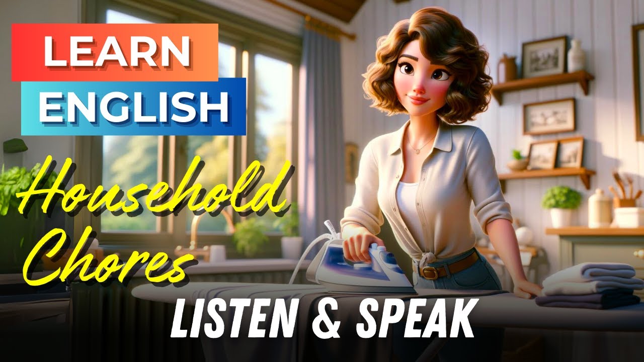 Мои ежедневные домашние дела | Улучшите свой английский | Навыки аудирования и разговорной речи н...