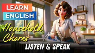 My Daily Household Chores | Improve Your English | English Listening Skills - Speaking Skills | screenshot 5