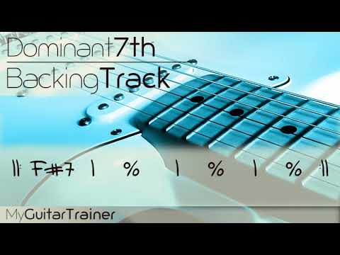 F#7 Backing Track (Gb7)