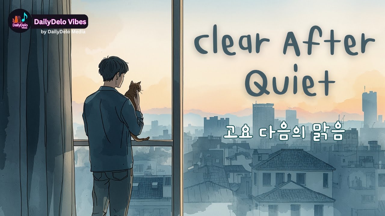 Clear After Quiet 🌙 고요 다음의 맑음 | K-R&B x Soul for Mental Reset & Calm Focus