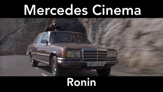 Ronin - Robert De Niro and Jean Reno chase scene. Mercedes-Benz 450SEL 6.9 W116