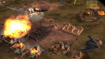 1v1v1v1v1v1 Defcon - Generals Zero Hour Multiplayer Online