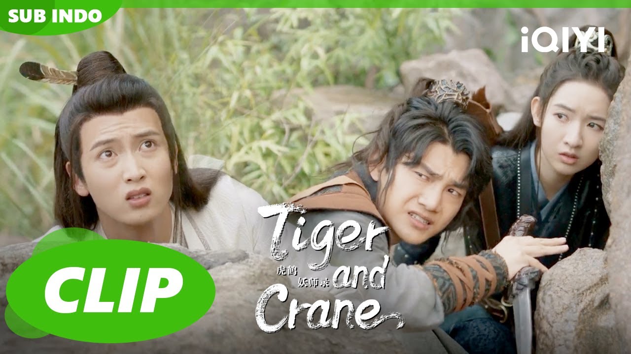 Trio Huzi menemukan sarang iblis lebah Tiger and Crane CLIP EP12