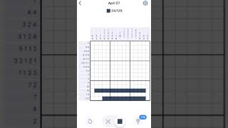 Nonogram April 27 2020 iPhone