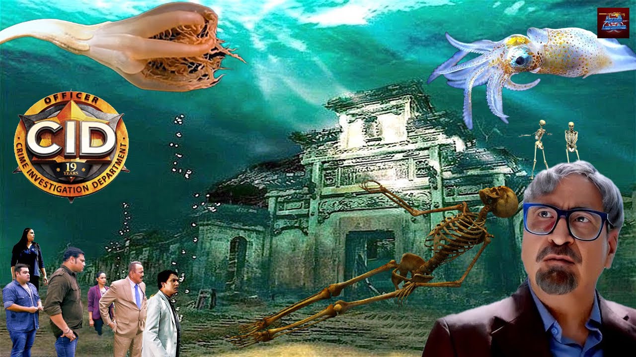 समुंद्र के अंदर मिला सीआईडी वाले को सब बड़ा कंकाल | CID | Letest Crime Episode 2025