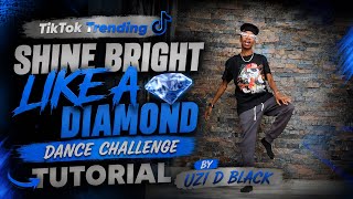 🔥 How To Do The Viral SHINE BRIGHT LIKE A DIAMOND Dance Challenge | Easy Tutorial | In 8 minutes 