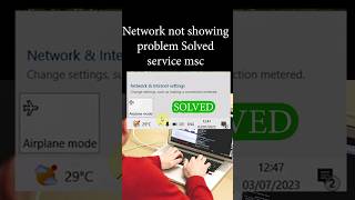 Computer Network Not Showing How To Fix This In Services Msc windows10 internet connection