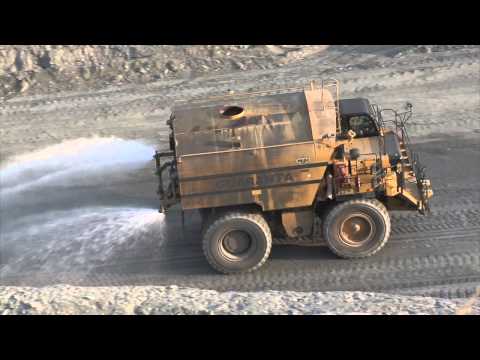 Cat® Water Delivery System Enhances Mine Safety and Productivity