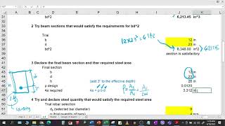 Reinforced Concrete Design - Design of Rectangular Beams When the Steel Ratio Is Given