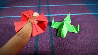 How to make a Paper Finger Traps - Origami Paper Traps Making Tutorial