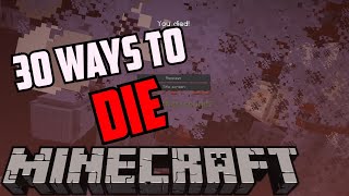 Minecraft Map: 30 WAYS TO DIE | Killed by the Music!