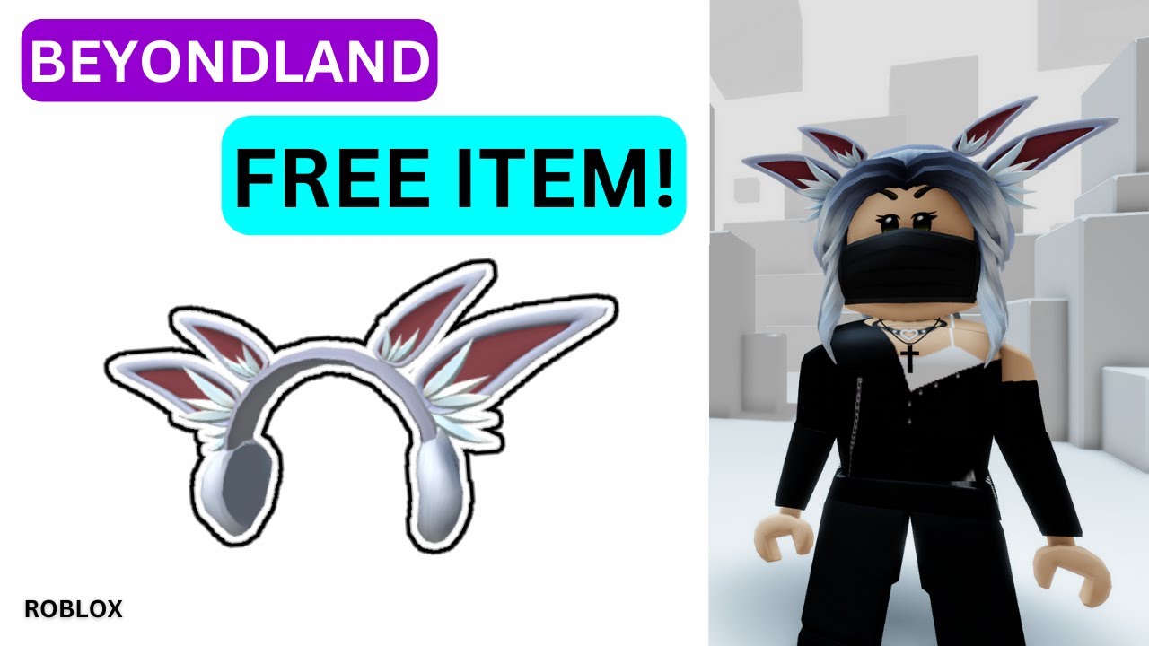 Roblox Free Items 2023! Game Name: BEYONDLAND Boro Earmuffs🎧 Repost a