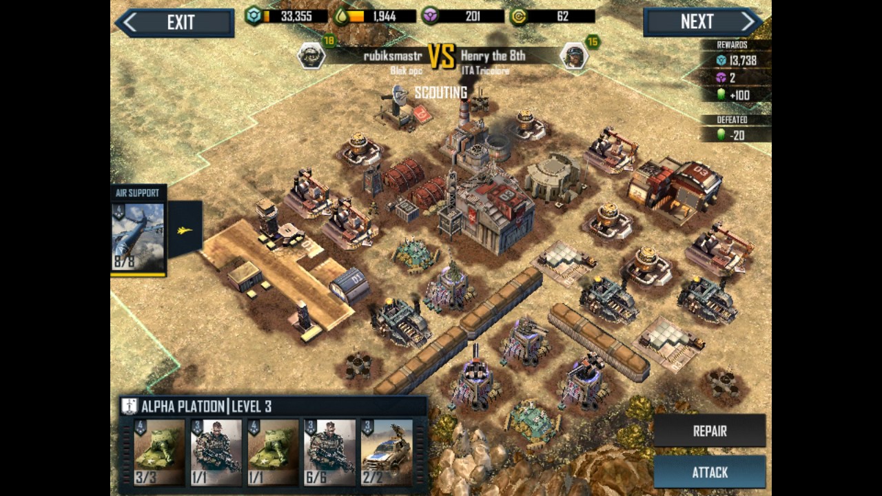 Wc: Rogue Assault how to plan an attack