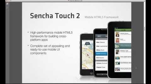 Building Multi-device Apps with Sencha Complete