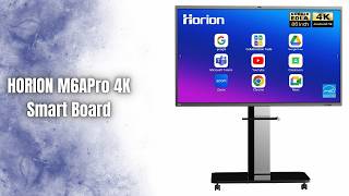 HORION M6APro 86” 4K Smart Board Review | Google EDLA + 50-Point Touch!