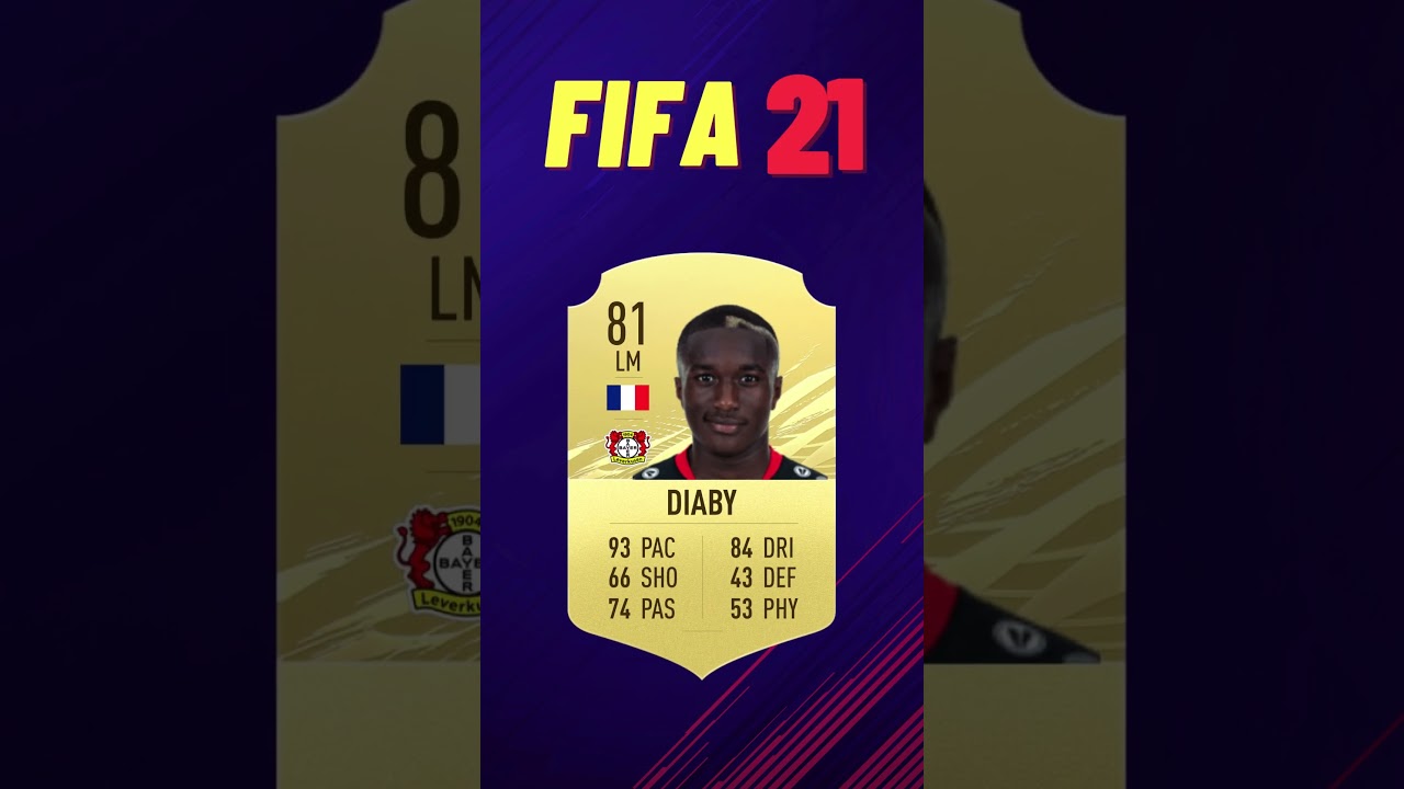 AMAZING EVOLUTION OF MOUSSA DIABY IN FIFA 🔥⭐ 