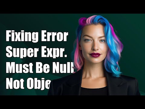 Fixing 'Super Expression Must Either Be Null or a Function, Not Object' Error