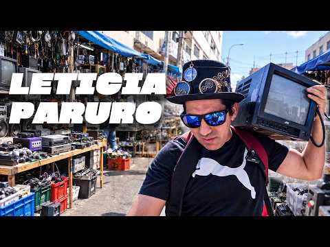 I found the LAST retro TV TECHNICIAN in LETICIA PARURO #retrogaming #fleamarket