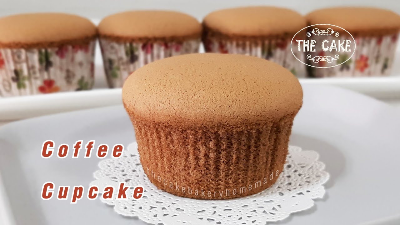 Coffee Cupcake Recipe | Fluffy - Moist : By The Cake