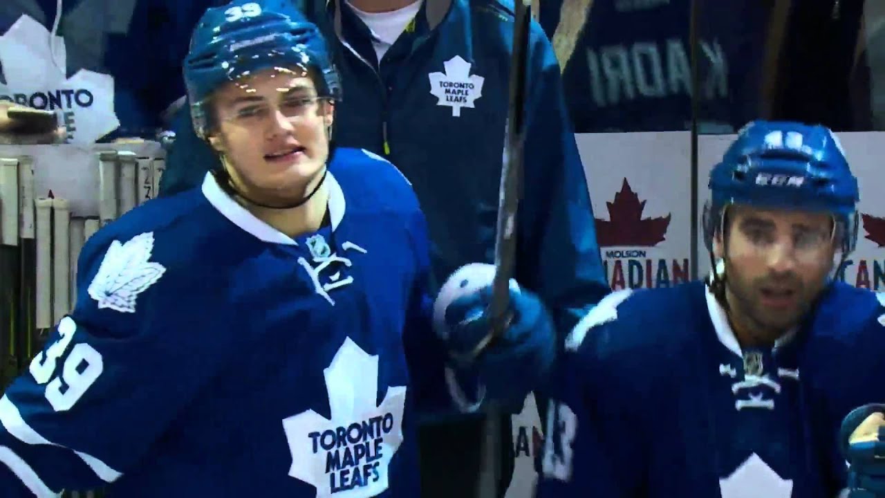 William Nylander's First NHL Goal - (Leafs vs Senators) [March 5th, 2016]