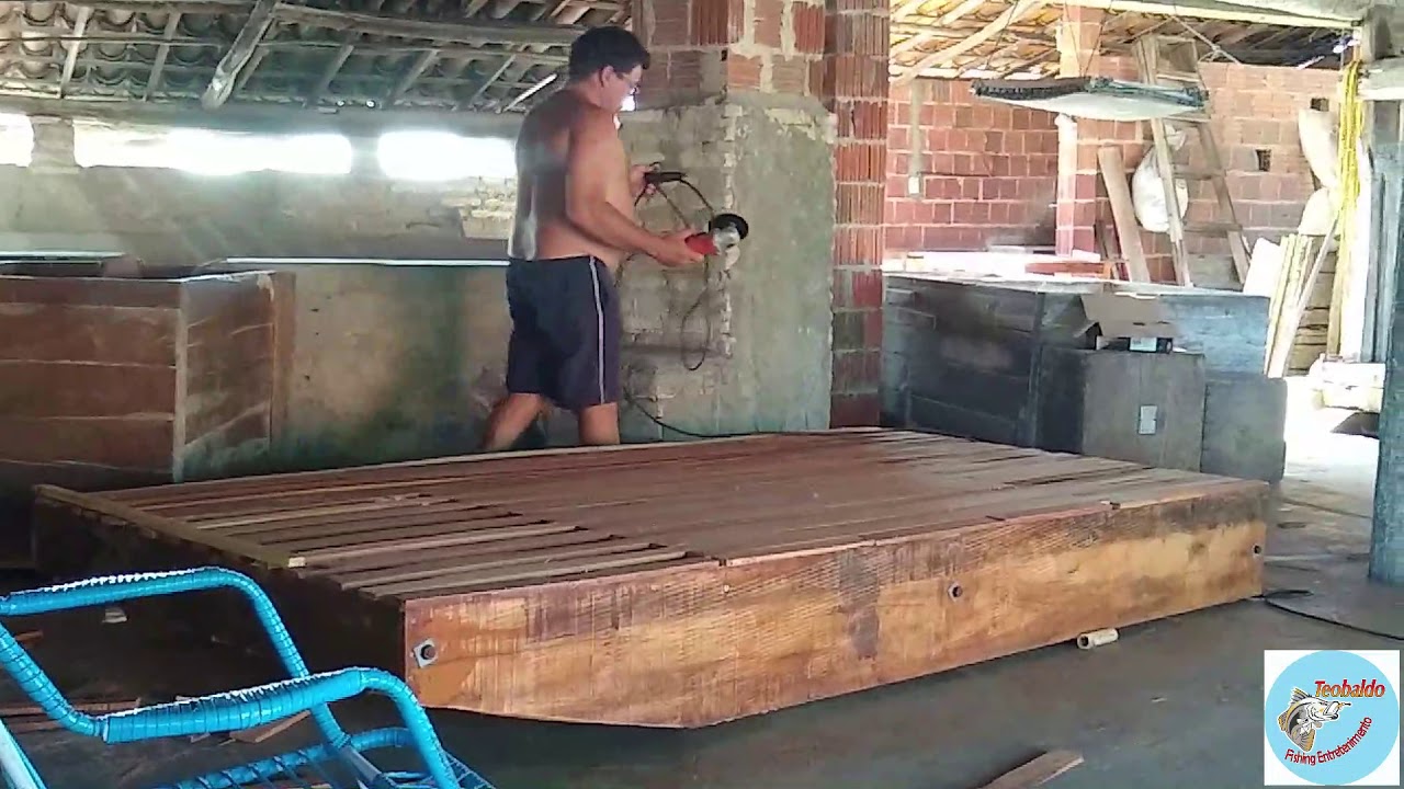 CONSTRUÍMOS UMA BALSA COM TABUA 30CM, RIPAS E ISOPOR RECLICLÁVEL!