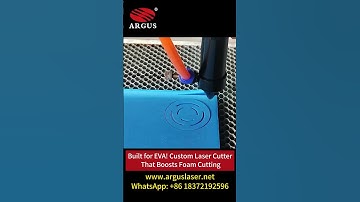 Built for EVA! Custom Laser Cutter That Boosts Foam Cutting Like a Pro!#evafoam #lasercuttingmachine