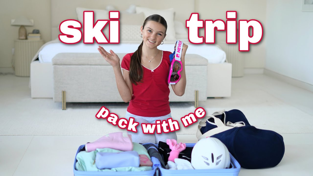 PACKING FOR a SKI VACATION!