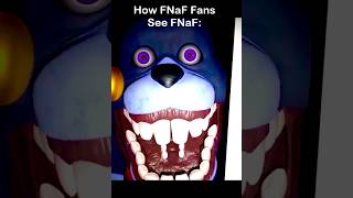 How FNaF Fans See FNaF Vs Non Fans | FNaF Movie MEME