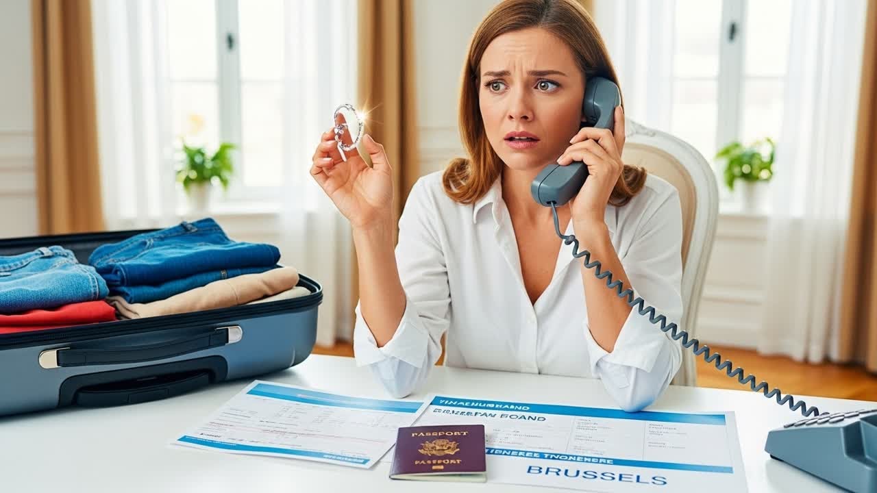 Mi esposo, diplomático, viajaba “solo” a Bruselas… hasta que “su esposa” me llamó diciendo que…