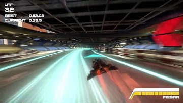 WipEout 2048 Capital Reach B Class Speed Lap 51.92 PS4