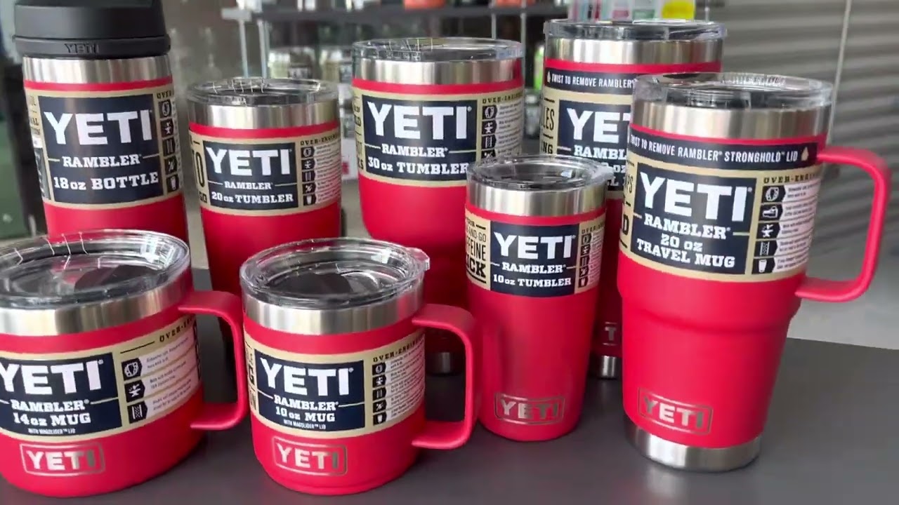 Yeti Releases Over 30 Products in Its Newest Color, Rescue Red