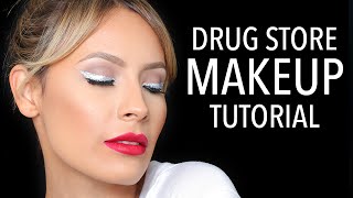 100% Drugstore Makeup Tutorial  - Desi Perkins